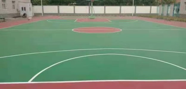 硅PU篮球场